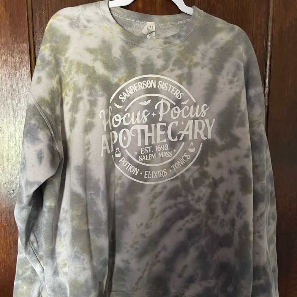 Sanderson Sisters Tie-Dye Sweatshirt